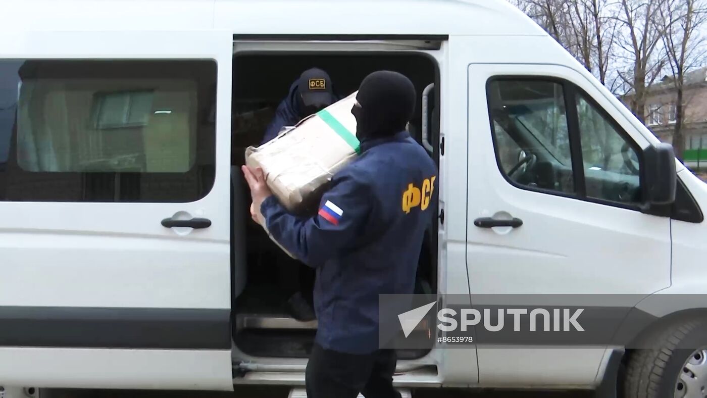 Russia Explosives Smuggling Channel Prevention