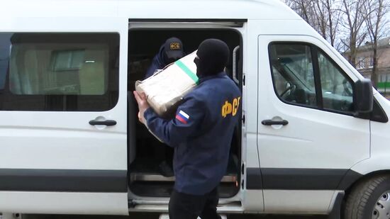 Russia Explosives Smuggling Channel Prevention