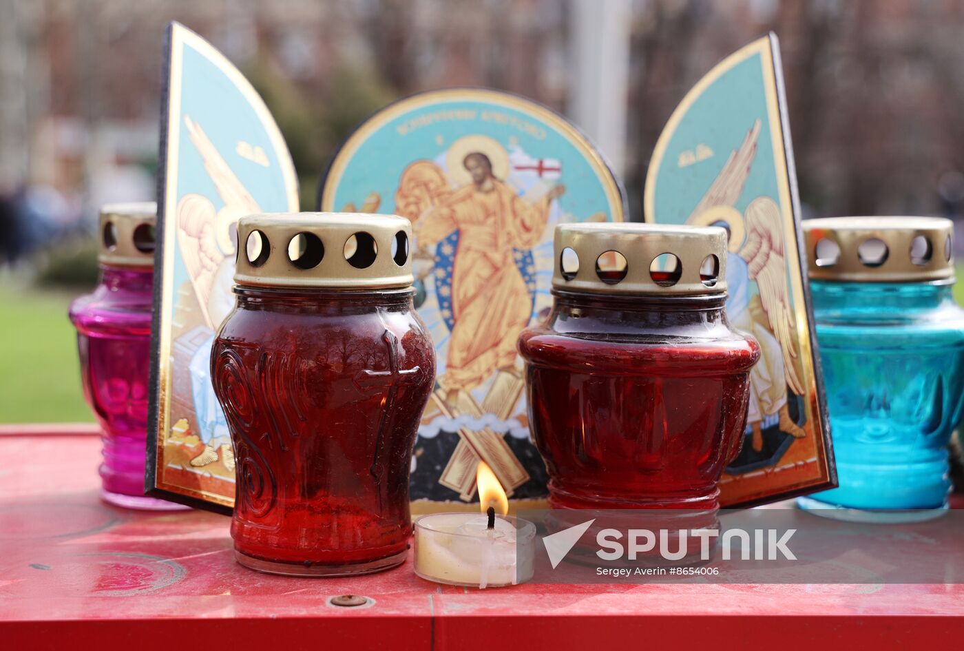 Russia Military Blogger Memorial Event