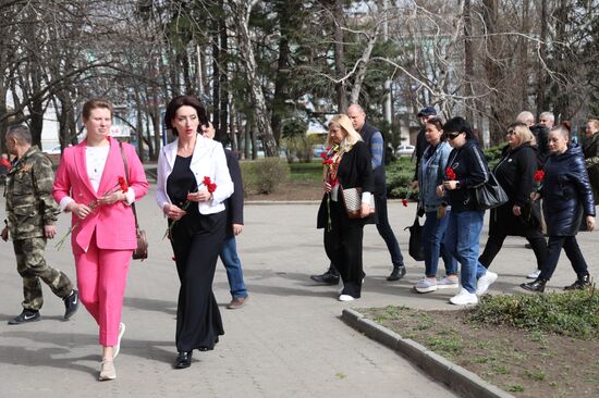 Russia Military Blogger Memorial Event