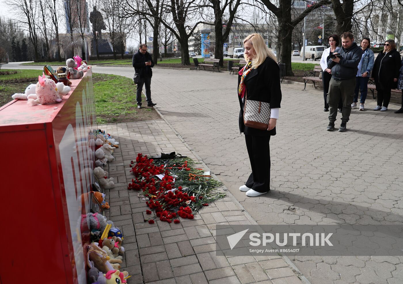 Russia Military Blogger Memorial Event