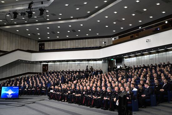 Russia Putin Interior Ministry Board