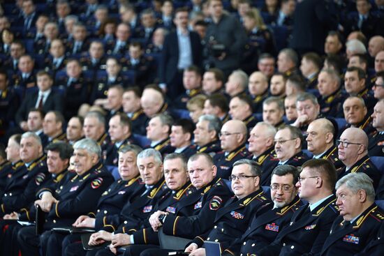 Russia Putin Interior Ministry Board