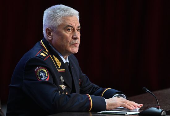 Russia Putin Interior Ministry Board