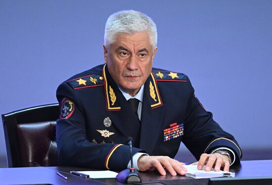 Russia Putin Interior Ministry Board