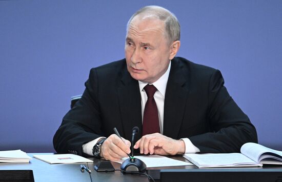 Russia Putin Interior Ministry Board