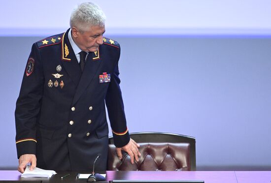 Russia Putin Interior Ministry Board
