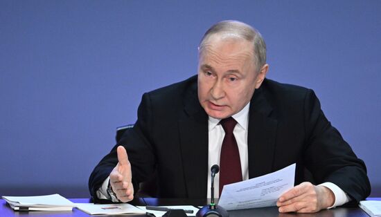 Russia Putin Interior Ministry Board