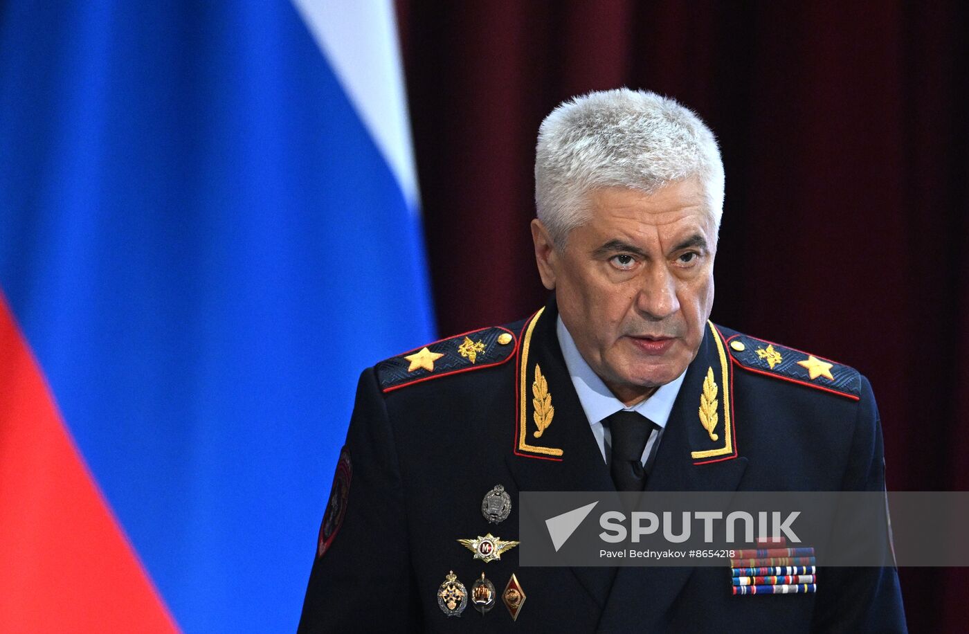 Russia Putin Interior Ministry Board