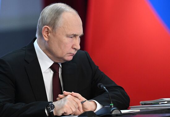 Russia Putin Interior Ministry Board