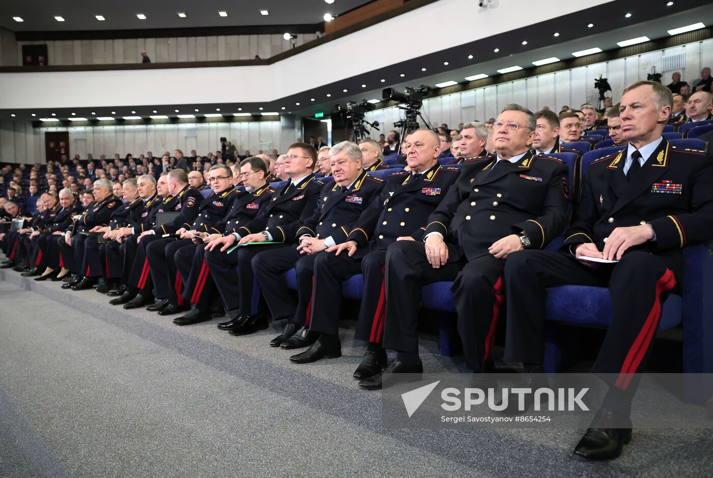 Russia Putin Interior Ministry Board