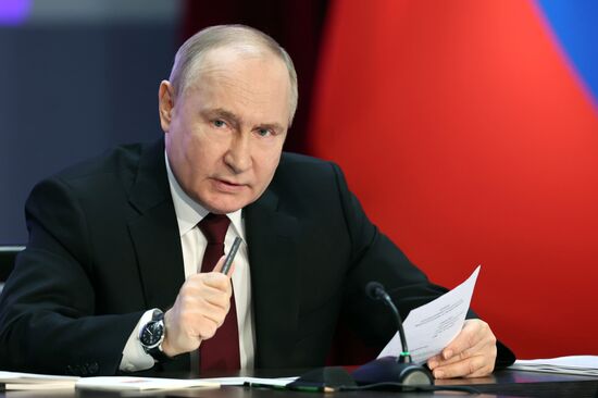 Russia Putin Interior Ministry Board