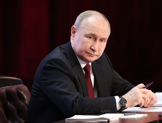 Russia Putin Interior Ministry Board