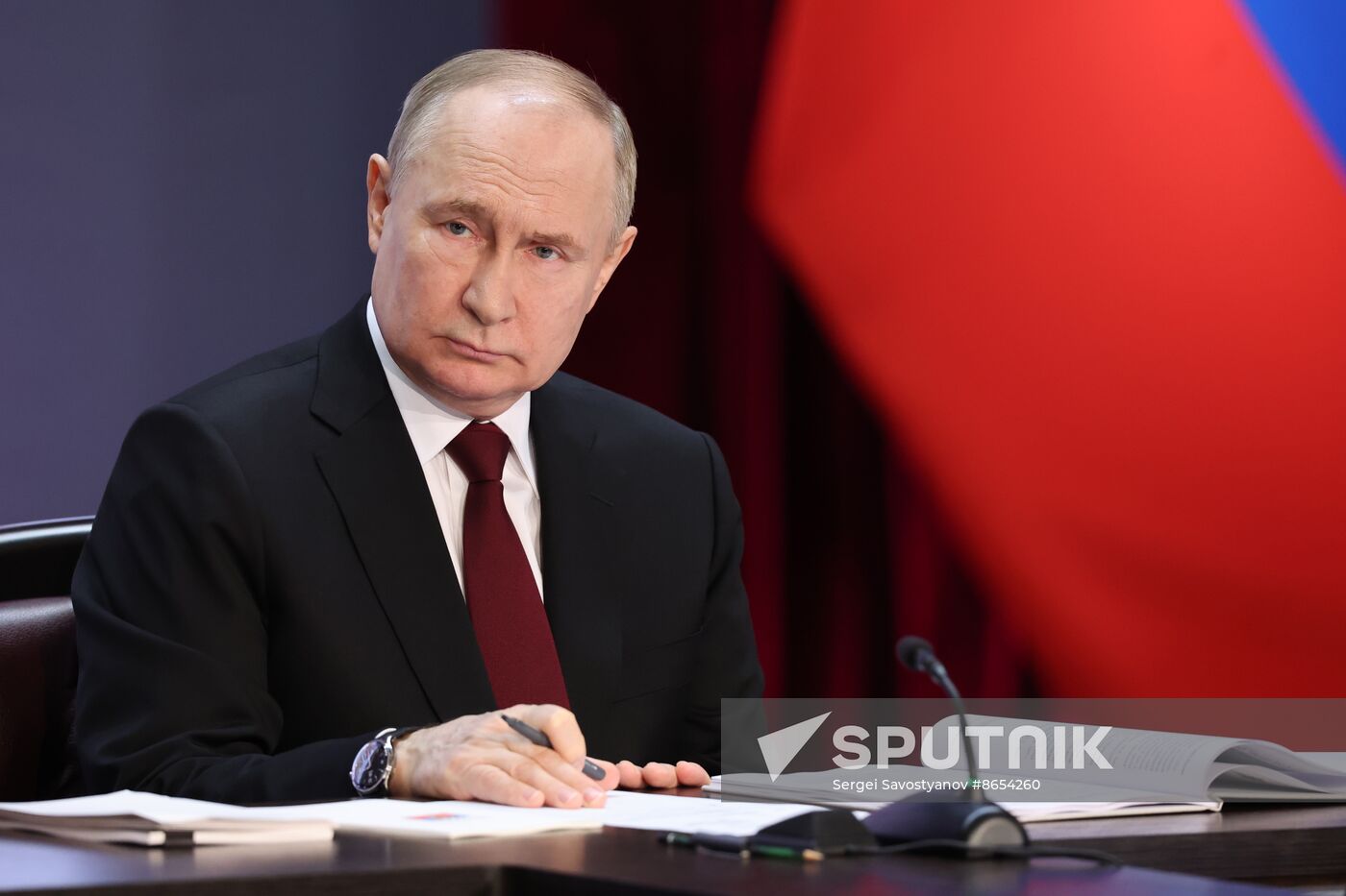 Russia Putin Interior Ministry Board