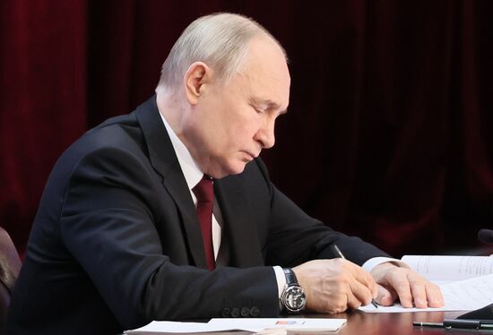 Russia Putin Interior Ministry Board