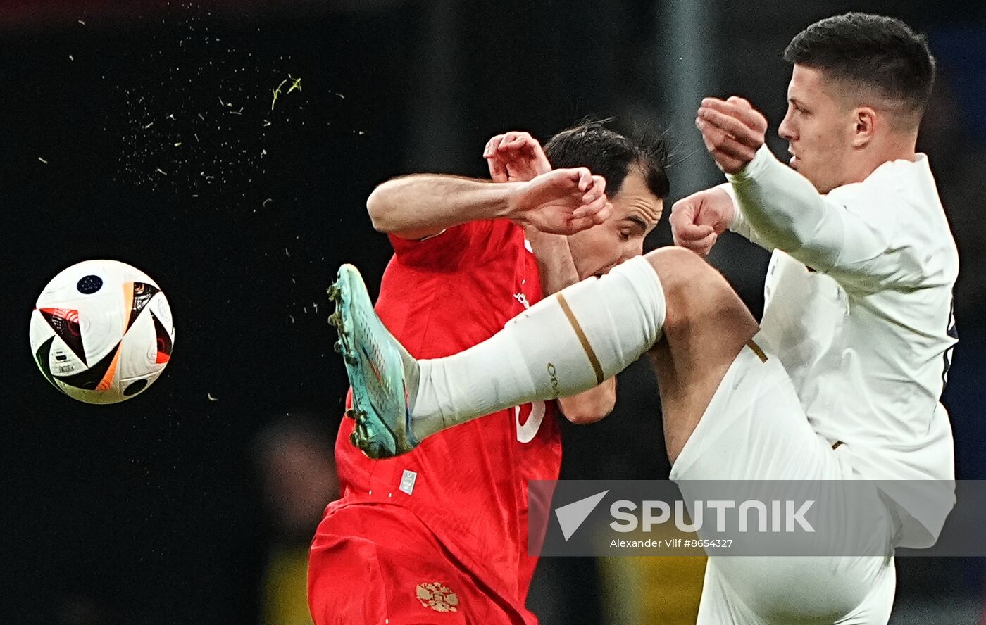 Russia Soccer Friendly Russia - Serbia