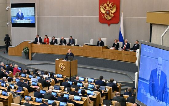 Russia Mishustin Government Report