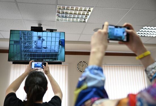 Russia Terrorist Attack Court