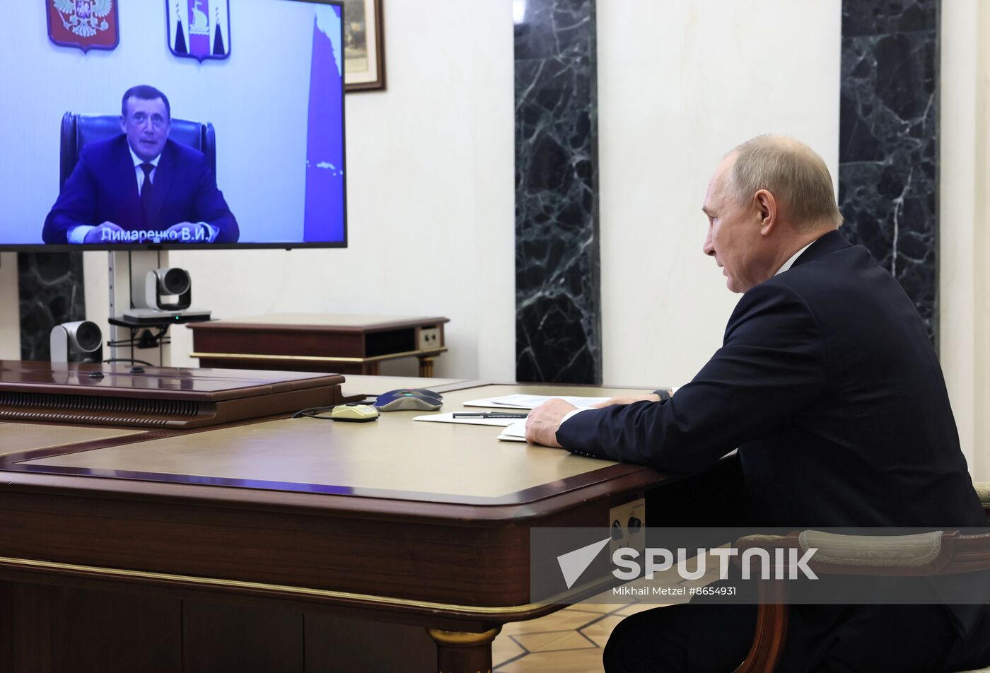 Russia Putin Sakhalin Region Governor