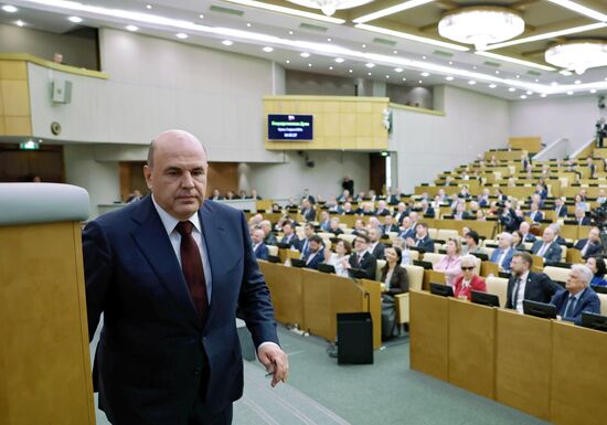 Russia Mishustin Government Report