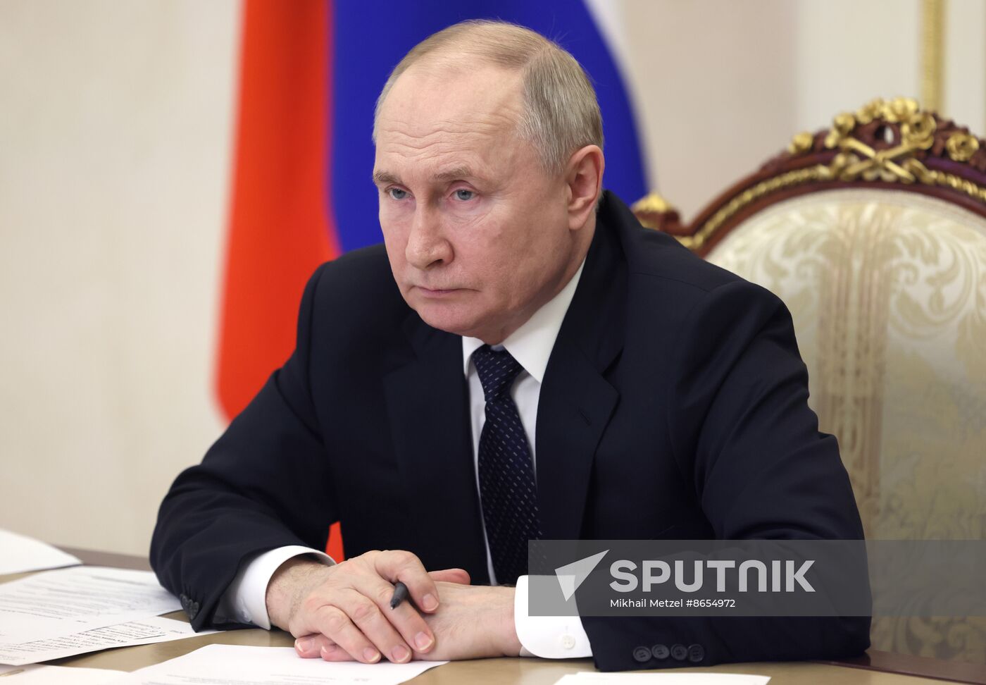 Russia Putin DPR Perinatal Centre