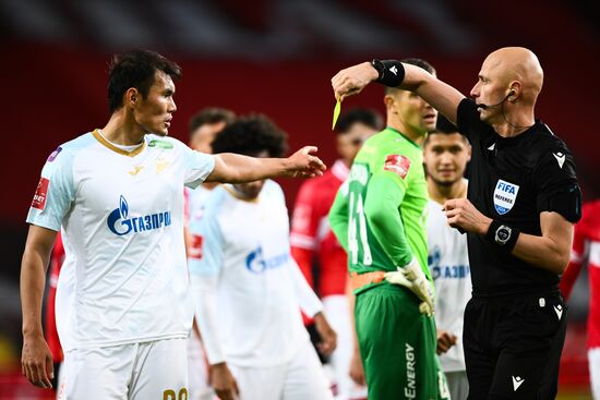 Russia Soccer Cup Spartak - Zenit