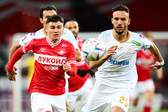 Russia Soccer Cup Spartak - Zenit