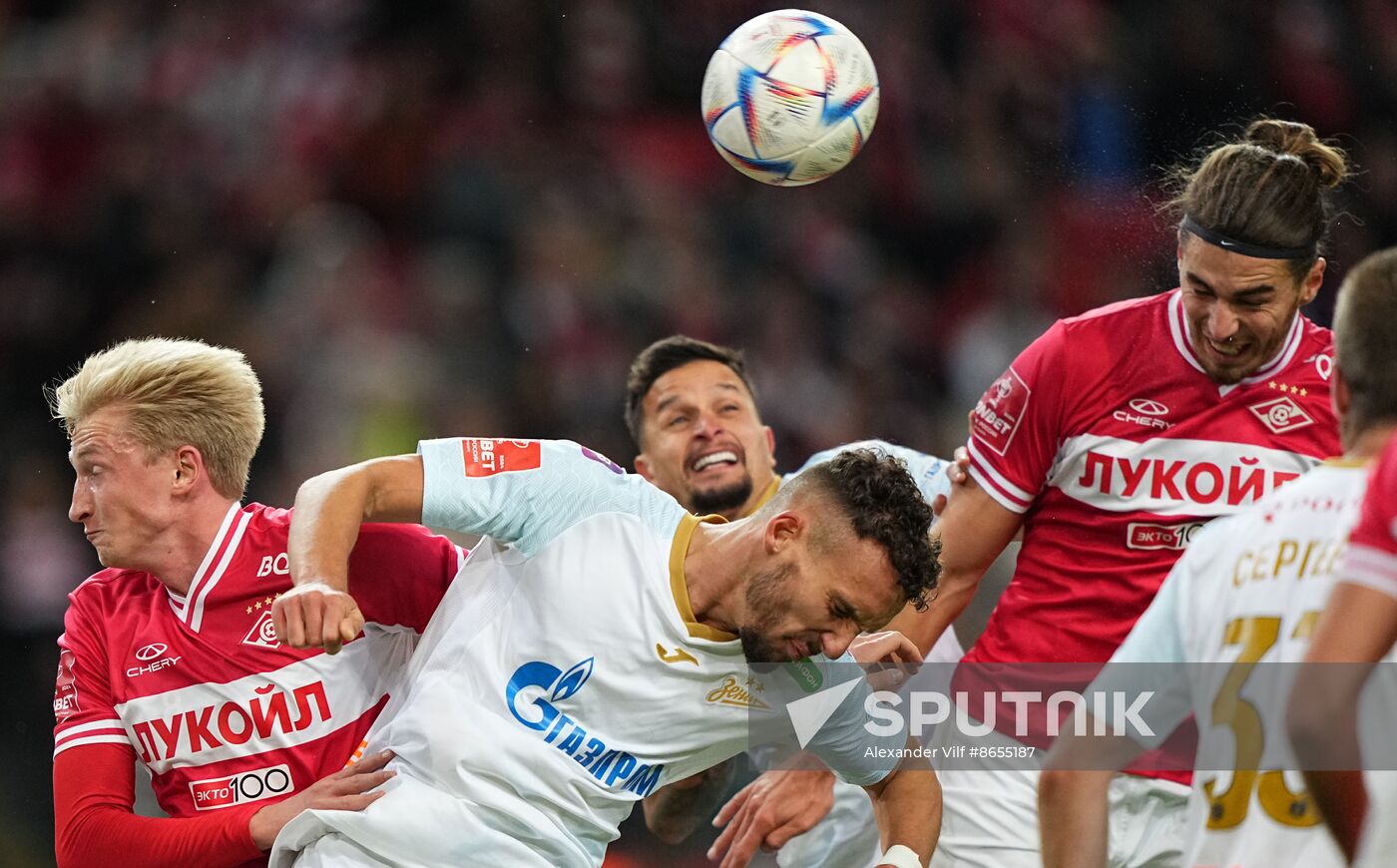 Russia Soccer Cup Spartak - Zenit