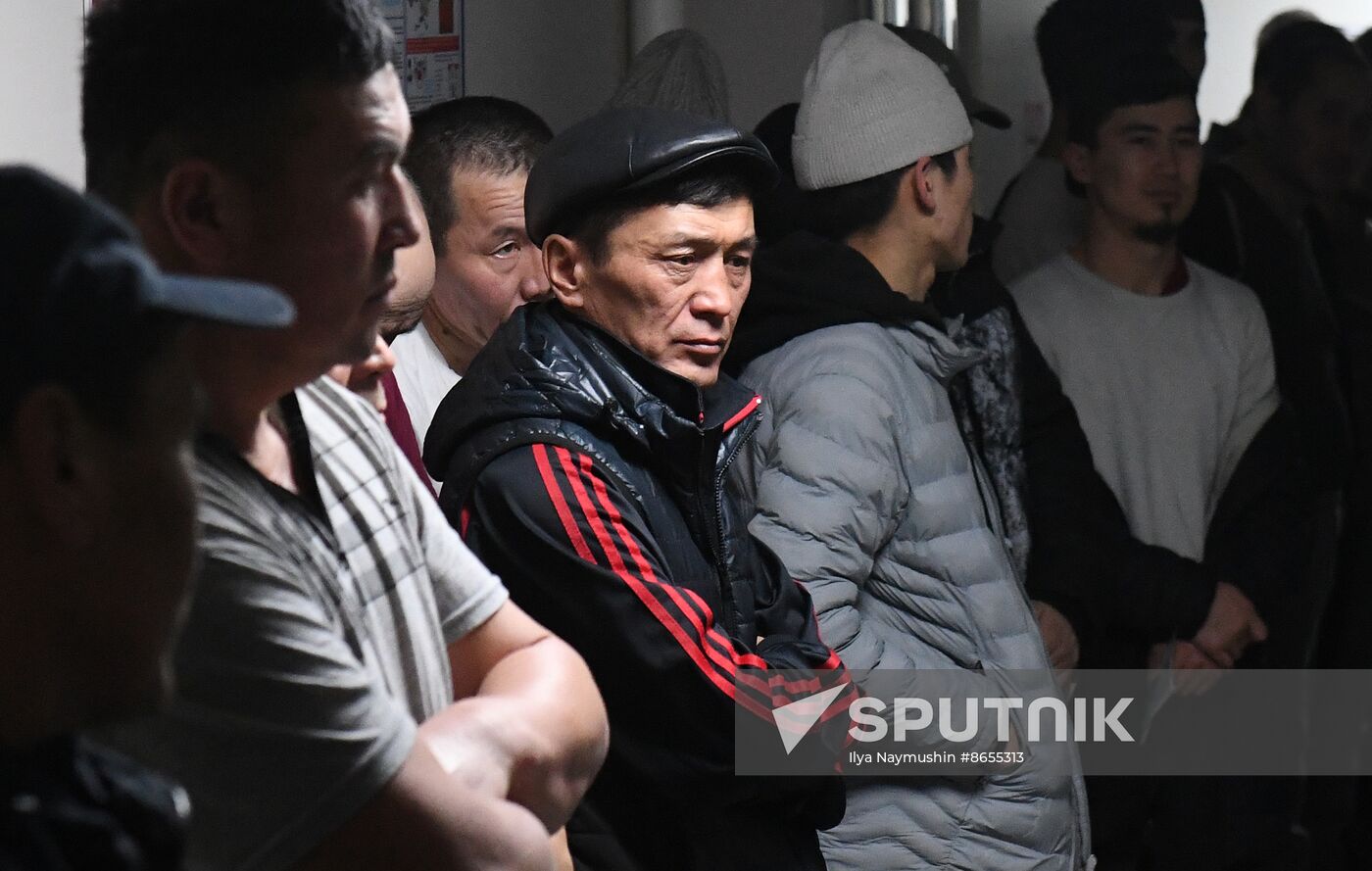 Russia Illegal Immigration Raid