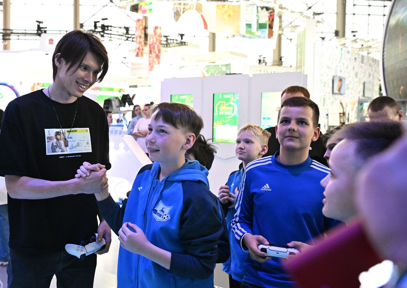 RUSSIA EXPO. Meet-and-greet with cybersport world champion Robert Fakhretdinov