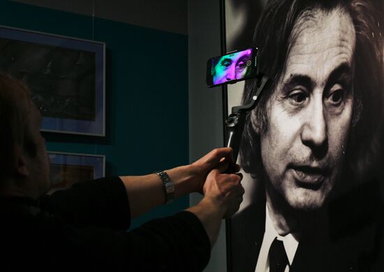 Russia Composer Schnittke Birth Anniversary Exhibition