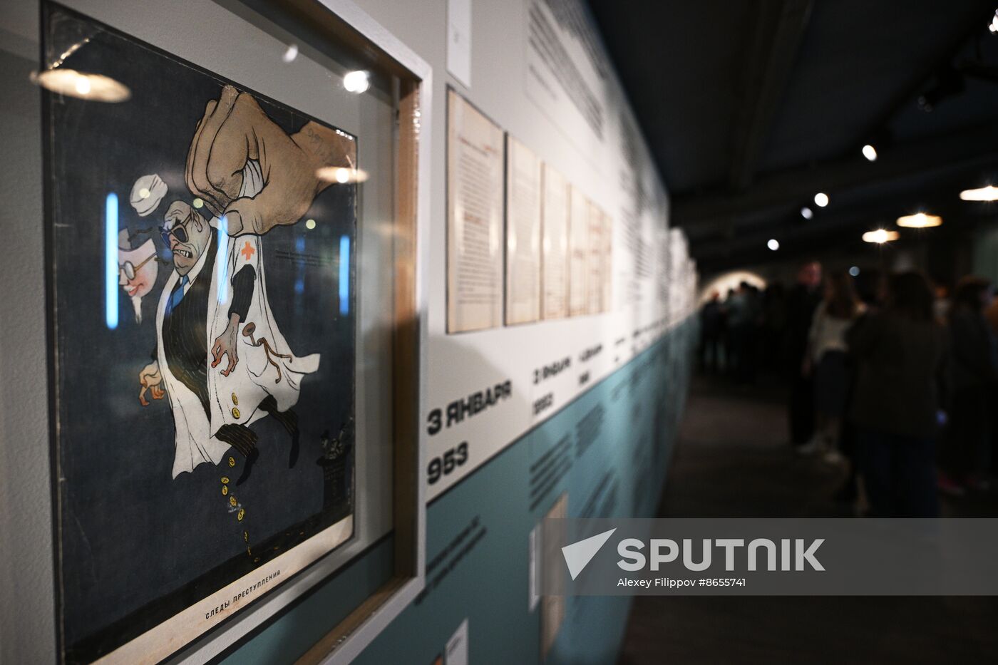 Russia Soviet Doctors Plot Exhibition