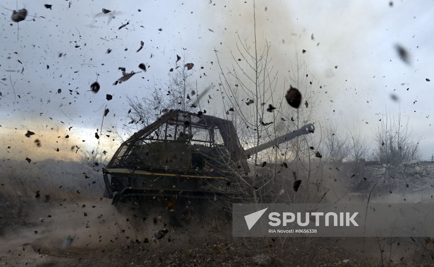 Russia Ukraine Military Operation Artillery Units