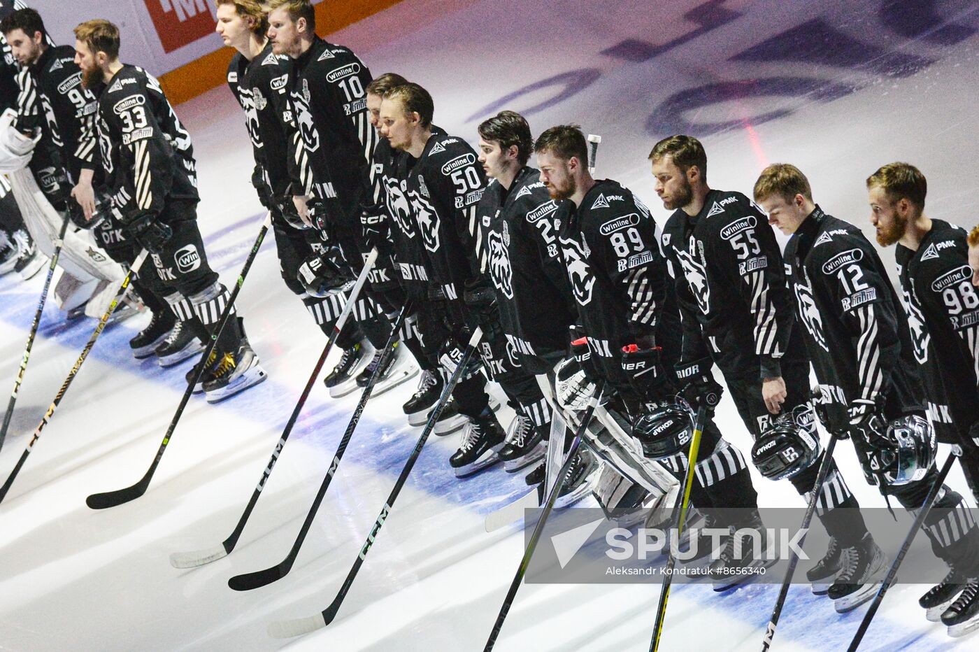 Russia Ice Hockey Kontinental League Traktor - Lokomotiv