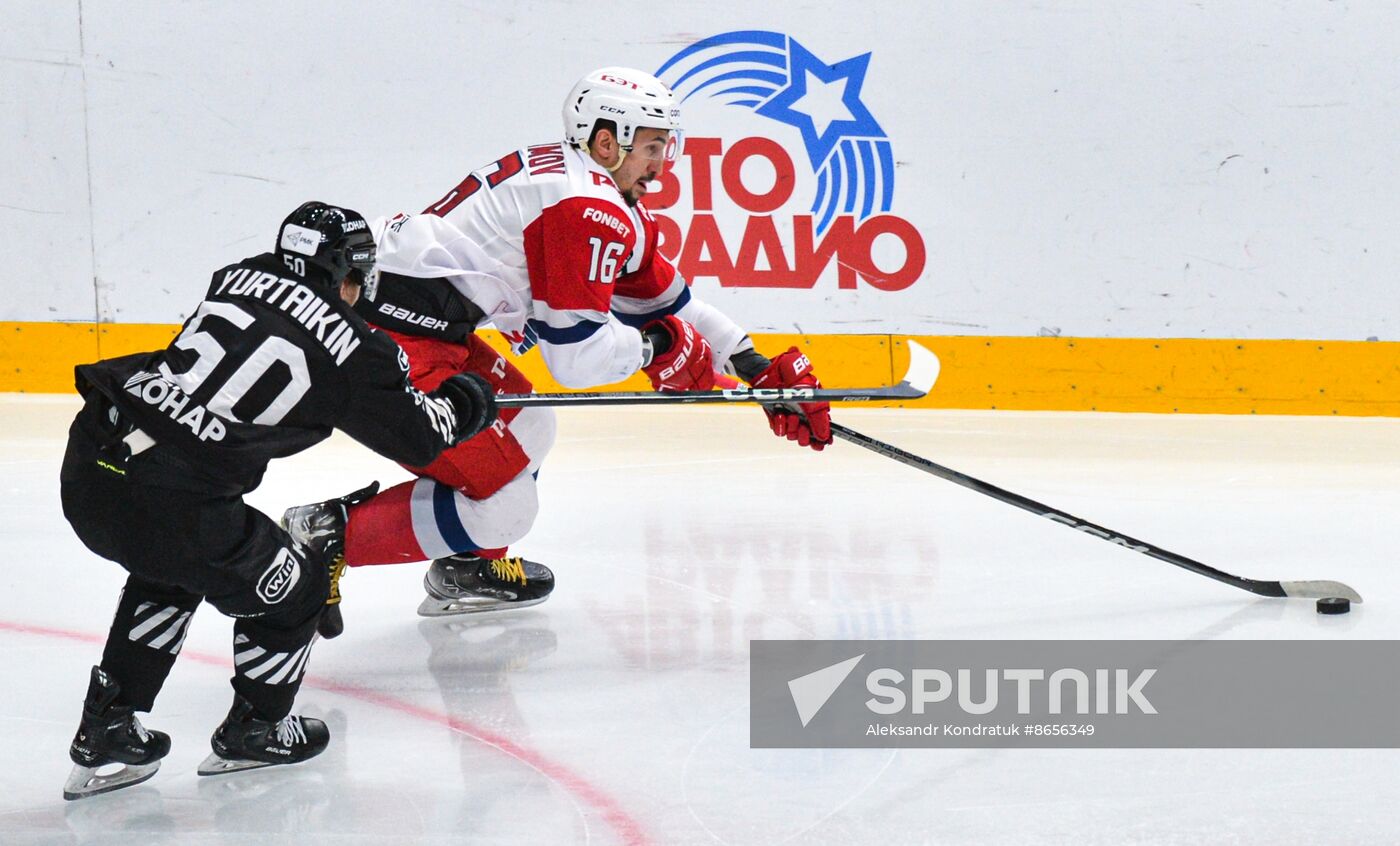 Russia Ice Hockey Kontinental League Traktor - Lokomotiv