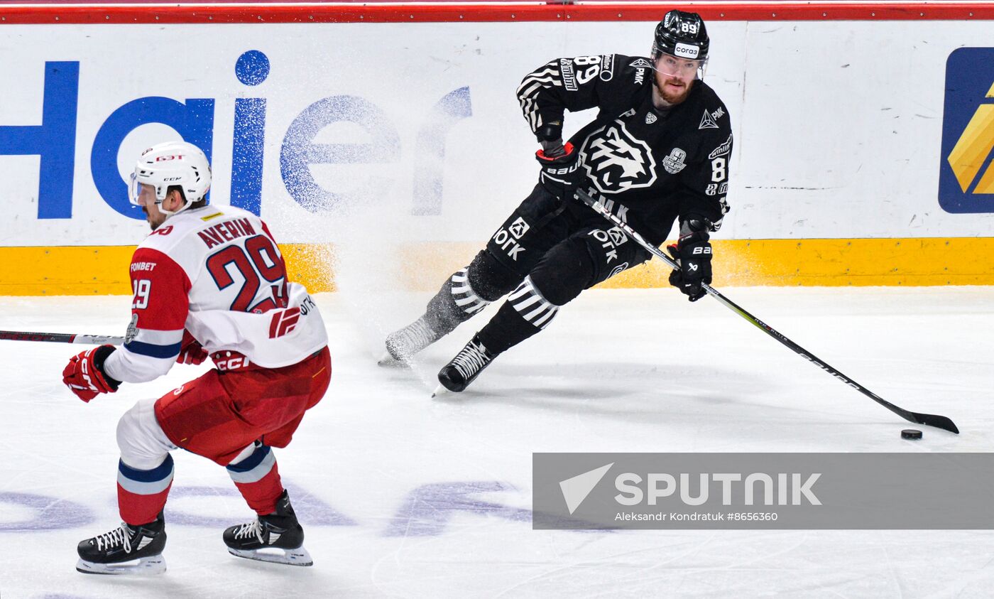 Russia Ice Hockey Kontinental League Traktor - Lokomotiv