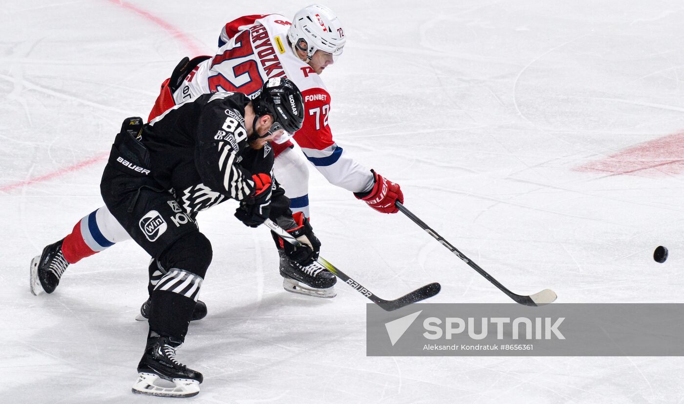 Russia Ice Hockey Kontinental League Traktor - Lokomotiv