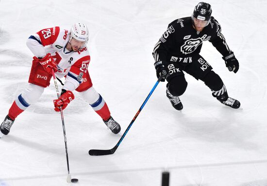 Russia Ice Hockey Kontinental League Traktor - Lokomotiv