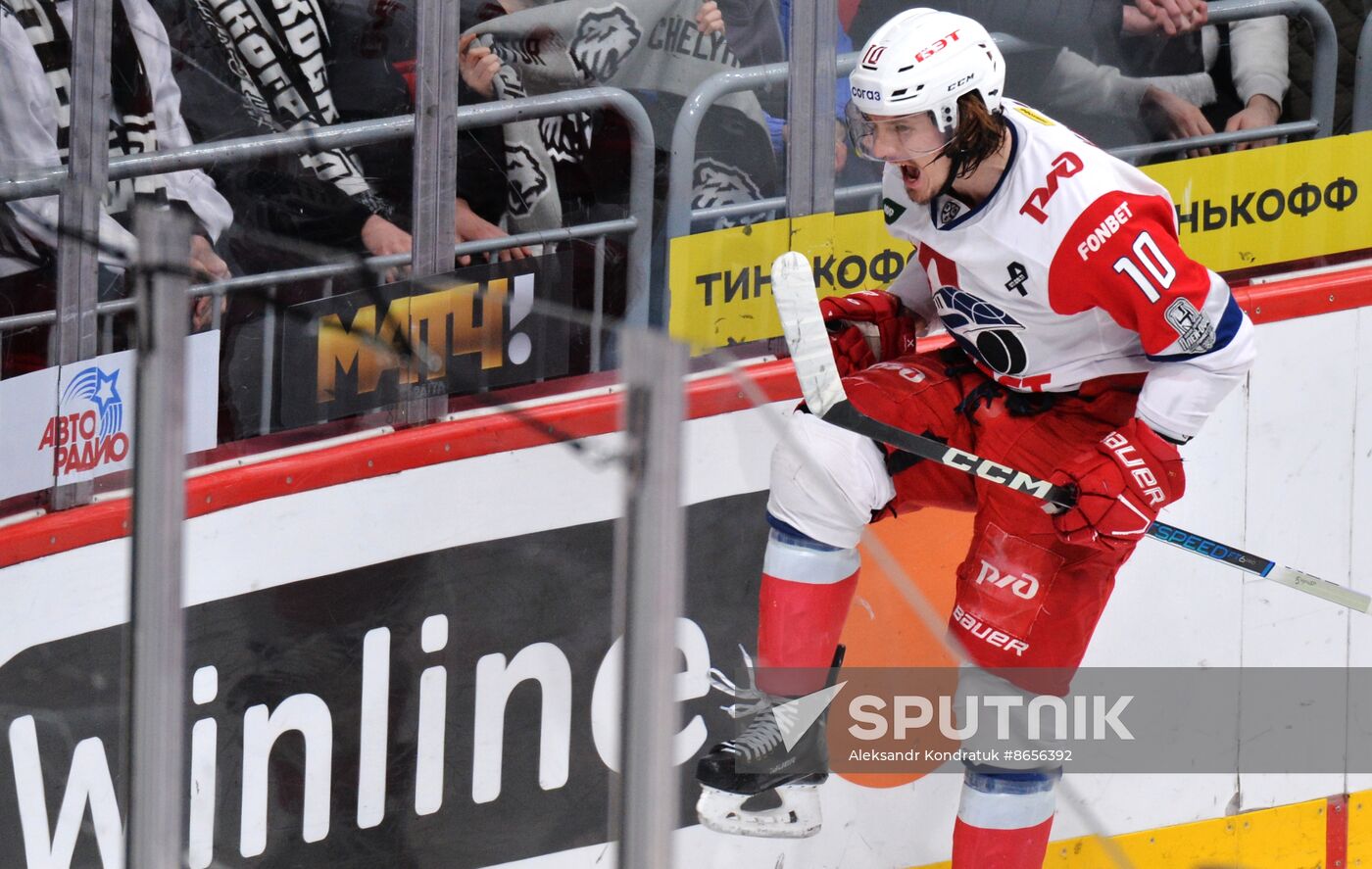 Russia Ice Hockey Kontinental League Traktor - Lokomotiv