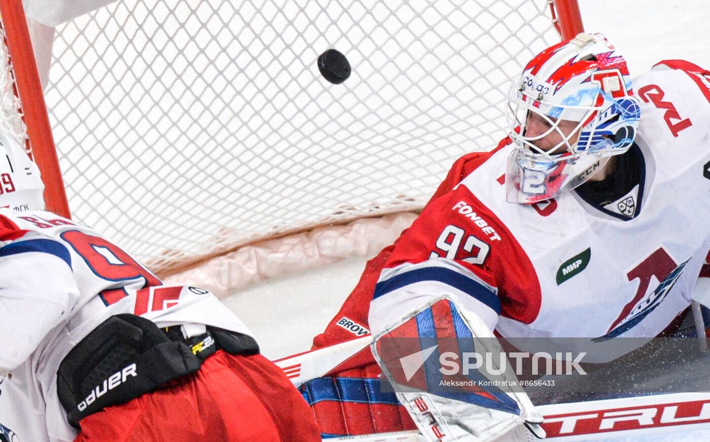 Russia Ice Hockey Kontinental League Traktor - Lokomotiv