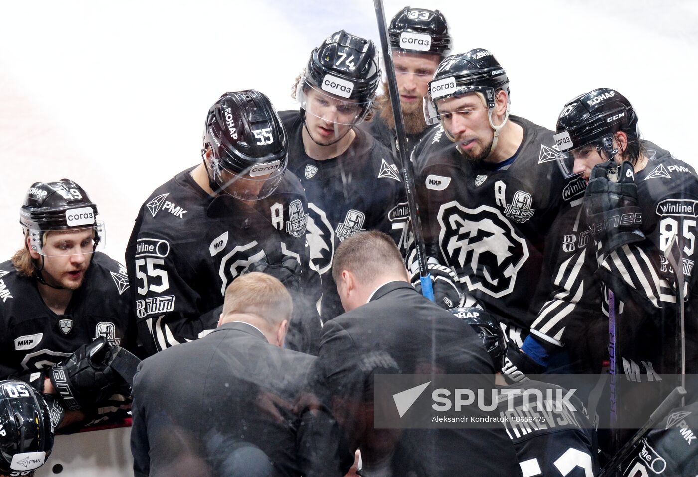 Russia Ice Hockey Kontinental League Traktor - Lokomotiv