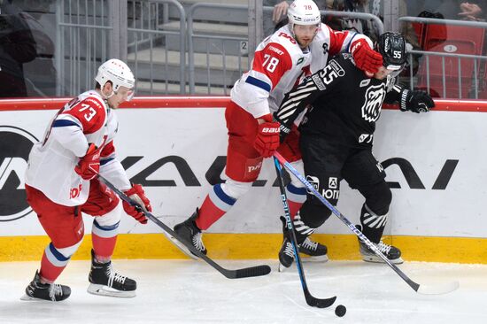 Russia Ice Hockey Kontinental League Traktor - Lokomotiv