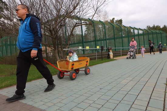 Russia Ukraine Shelling Zoo