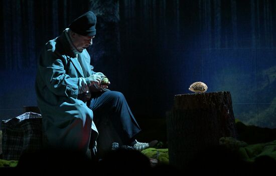 RUSSIA EXPO. Meditative Hedgehog performance held as part of Country's Voices project