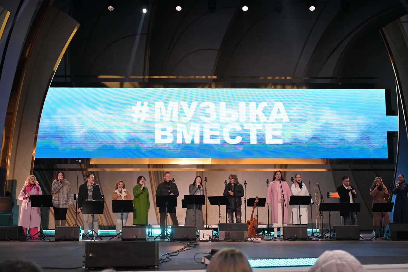 RUSSIA EXPO. Songs of a Great Country, concert by singers of #MUZYKAVMESTE project