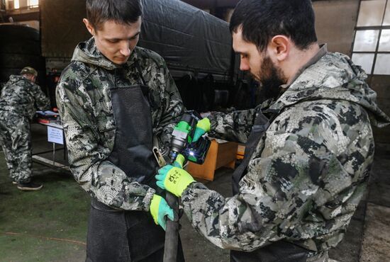 Russia Ukraine Military Operation Repair Unit