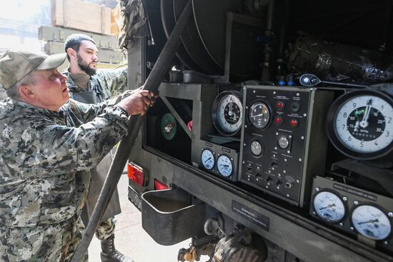 Russia Ukraine Military Operation Repair Unit