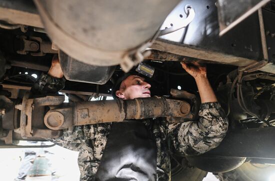 Russia Ukraine Military Operation Repair Unit