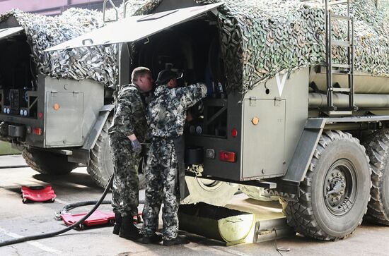 Russia Ukraine Military Operation Repair Unit