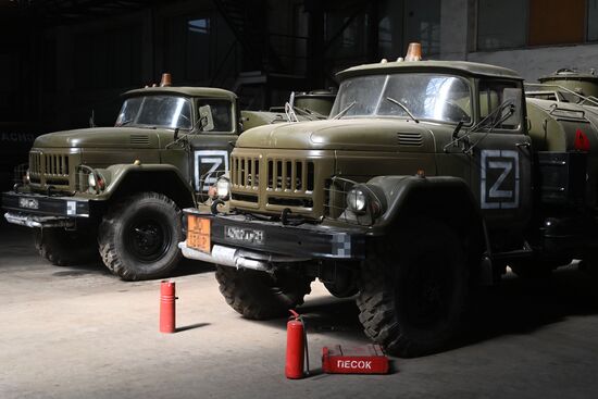 Russia Ukraine Military Operation Repair Unit